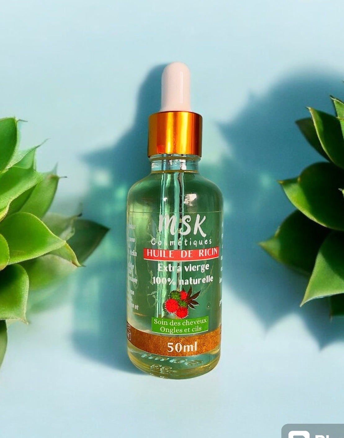 HUILE DE RICIN 100% NATURELLE
